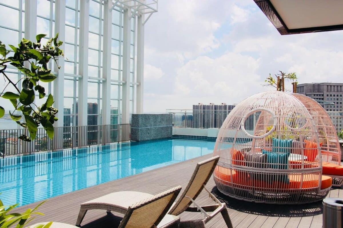 Cozy & High Floor Suite In Suasana Jb 15, Views 조호르 바루 외부 사진